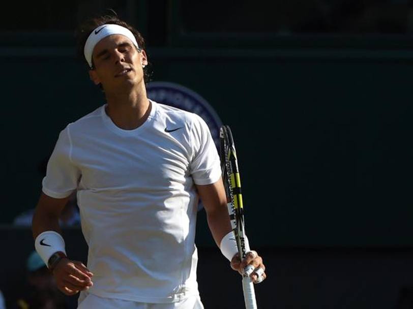 Nadal esce da Wimbledon a sorpresa: battuto dal 19enne australiano  Nick Kyrgios . Epa